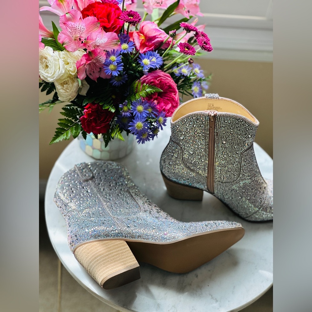 Rhinestone Booties - Picture 5 of 5